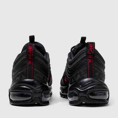 Nike Air Max '97 'Reflective Logo' Black/University Red-Black