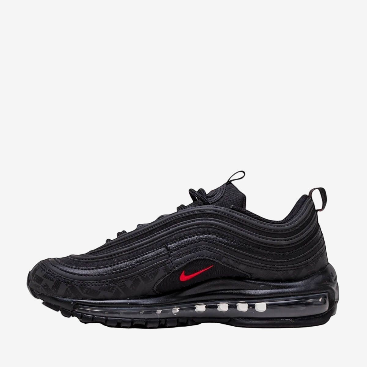 Nike Air Max '97 'Reflective Logo' Black/University Red-Black