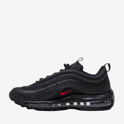 Nike Air Max '97 'Reflective Logo' Black/University Red-Black