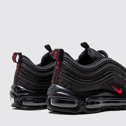 Nike Air Max '97 'Reflective Logo' Black/University Red-Black