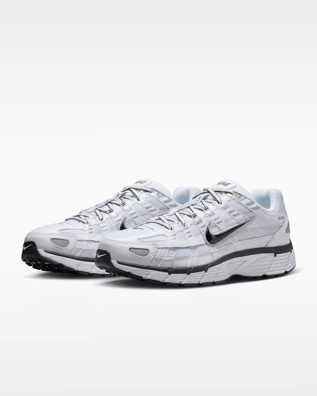 Nike P-6000 "White/metallic/silver"