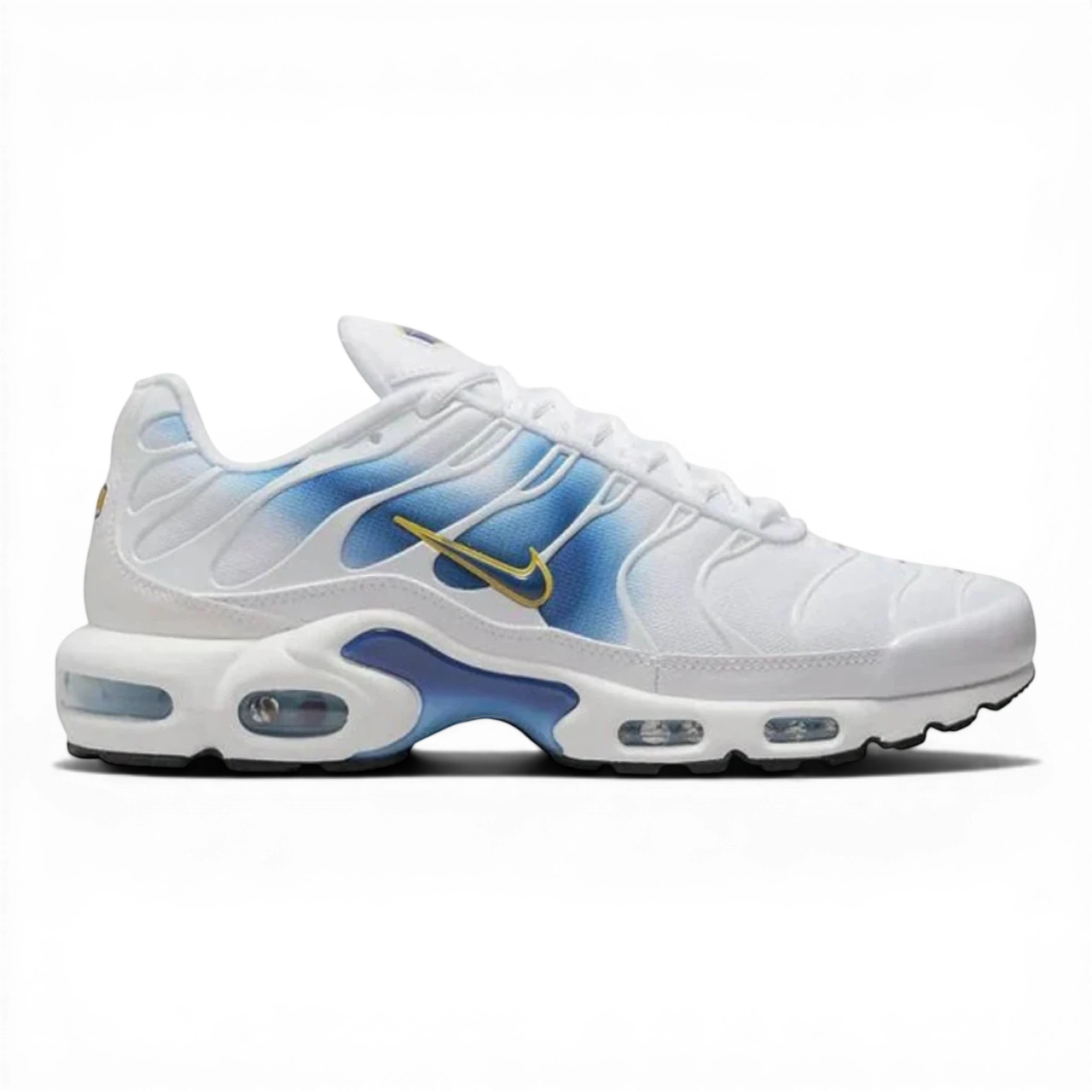 Nike Air Max Plus TN – Spray Paint Swoosh White/Blue