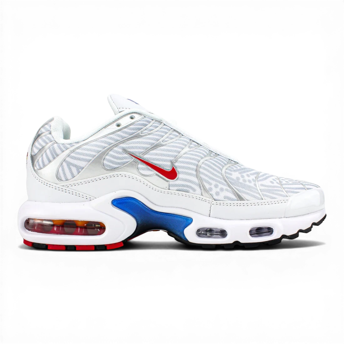 Nike Air Max Plus White University Red (GS)